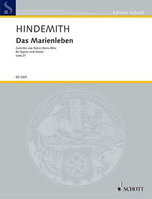 Hindemith, P: Das Marienleben op. 27