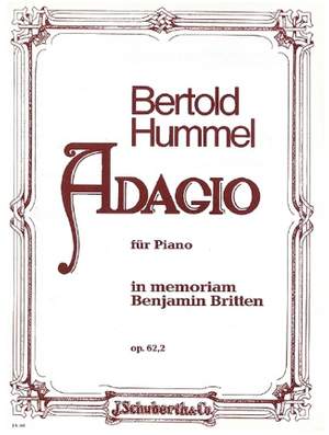 Hummel, B: Adagio op. 62, 2