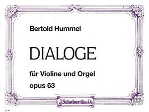 Hummel, B: Dialoge op. 63