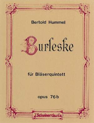 Hummel, B: Burleske op. 76b