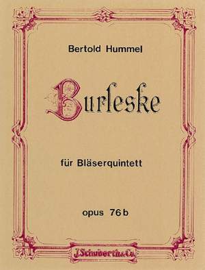 Hummel, B: Burleske op. 76b