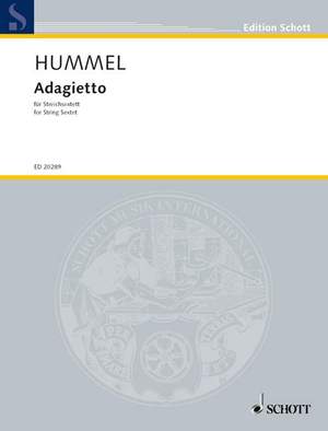 Hummel, B: Adagietto op. 75d