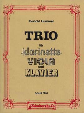 Hummel, B: Trio op. 76a
