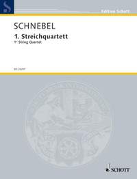 Schnebel, D: 1. Streichquartett