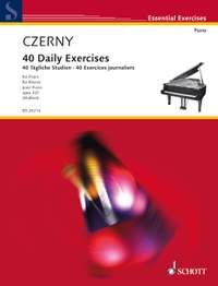 Czerny, C: 40 Daily Exercises op. 337