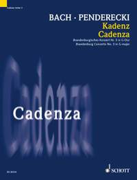 Penderecki, K: Cadenza for the Brandenburg Concerto No. 3 G major by Johann Sebastian Bach Vol. 5