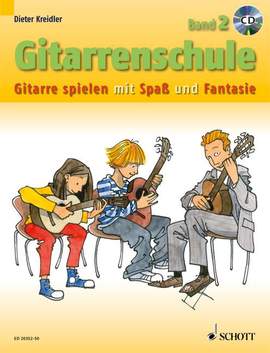 Kreidler, D: Gitarrenschule Vol. 2