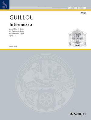 Guillou, J: Intermezzo op. 17