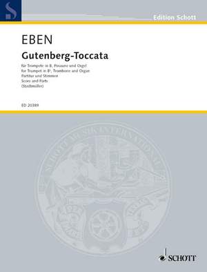 Eben, P: Gutenberg-Toccata