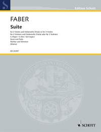 Faber, J C: Suite G major