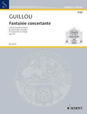 Guillou, J: Fantaisie concertante op. 49