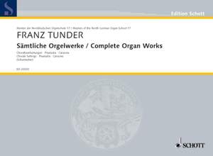 Tunder, F: Sämtliche Orgelwerke Vol. 17