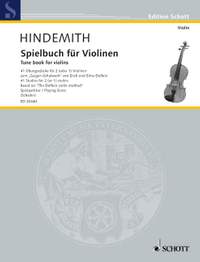 Hindemith, P: Tune book for violins