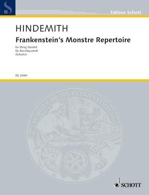 Hindemith, P: Frankenstein's Monstre Repertoire