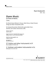 Hindemith, P: Dame Music