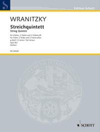 Vranitzky, A: Streichquintett g-Moll G minor op. 8/2