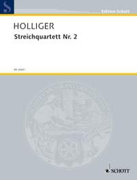 Holliger, H: String Quartet No. 2