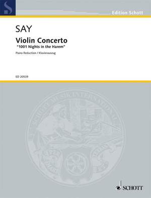 Say, F: Violin Concerto op. 25