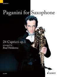 Paganini, N: Paganini for Saxophone op. 1