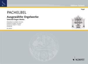 Pachelbel, J: Ausgewählte Orgelwerke Perreault 407, 41,43