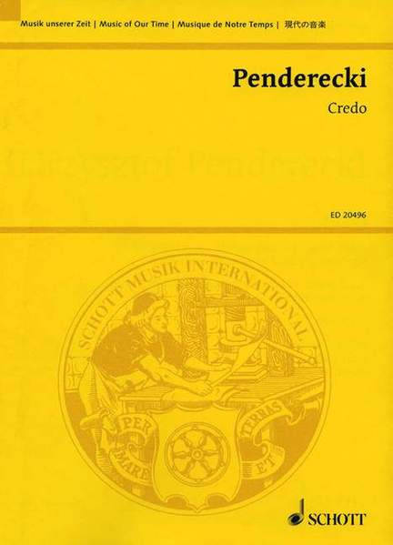Penderecki, K: Credo
