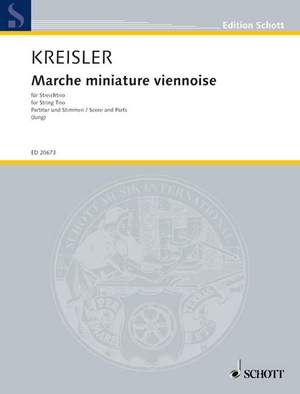 Kreisler, F: Marche miniature viennoise