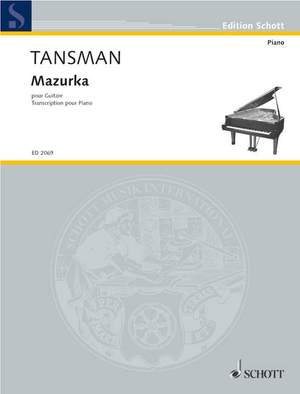 Tansman, A: Mazurka