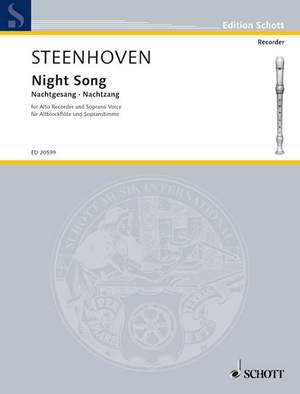 Steenhoven, K v: Night Song