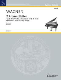 Wagner, R: 2 Album Leafs