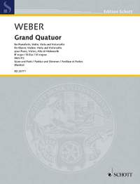 Weber: Grand Quatuor B flat major WeV P.5