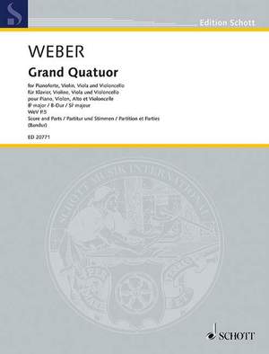 Weber: Grand Quatuor B flat major WeV P.5