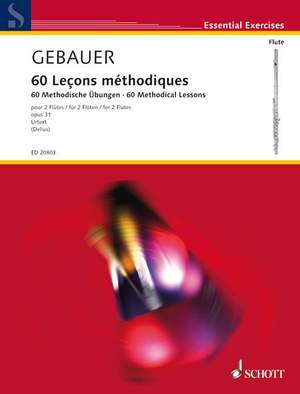 Gebauer, F R: 60 Methodical Lessons op. 31