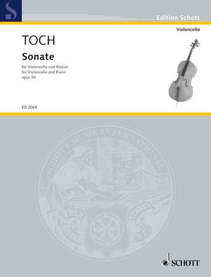 Toch, E: Sonate op. 50