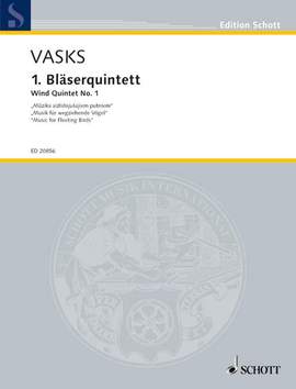 Vasks, P: 1. Bläserquintett