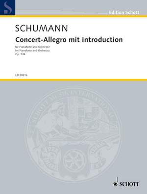 Schumann, R: Concert-Allegro mit Introduction D minor op. 134