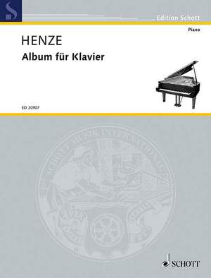 Henze, H W: Album für Klavier