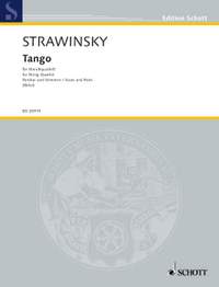 Stravinsky, I: Tango