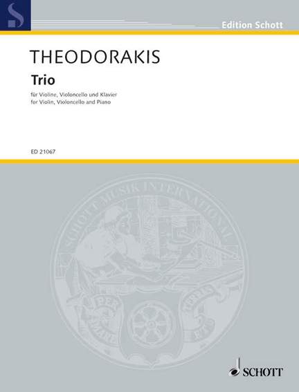 Theodorakis, M: Trio