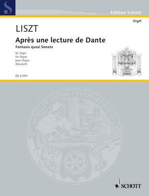 Liszt, F: Après une lecture de Dante