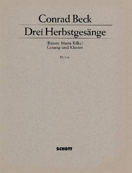 Beck, C: 3 Herbstgesänge