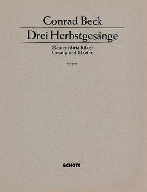 Beck, C: 3 Herbstgesänge