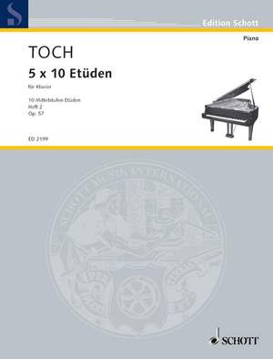 Toch, E: Five Time Ten Etudes op. 57