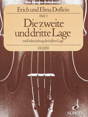 Das Geigen-Schulwerk Vol. 3