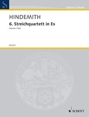Hindemith, P: 6th String Quartet in Eb