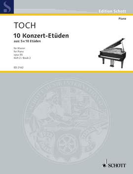 Toch, E: 10 Concert Etudes op. 55 Vol. 2