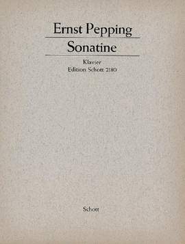 Pepping, E: Sonatina