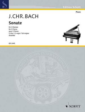 Bach, J C: Sonate G major