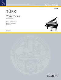 Tuerk, D G: Tonstücke für vier Hände Vol. 1