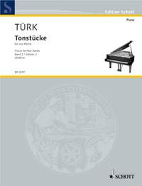 Tuerk, D G: Tonstücke für vier Hände Vol. 2