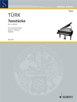 Tuerk, D G: Tonstücke für vier Hände Vol. 2